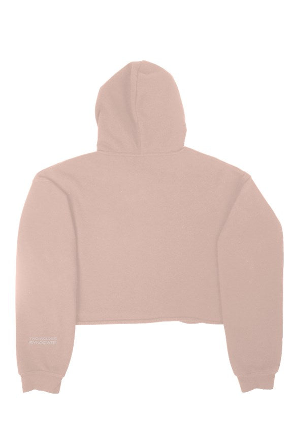 Good Vibes Only - crop fleece hoodie