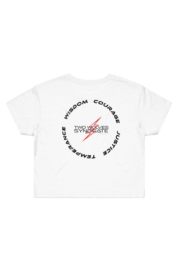 Stoic Virtues Street Crop Tee
