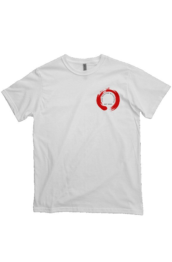 Wolf + Dagger - Devil Red - Heavyweight T Shirt