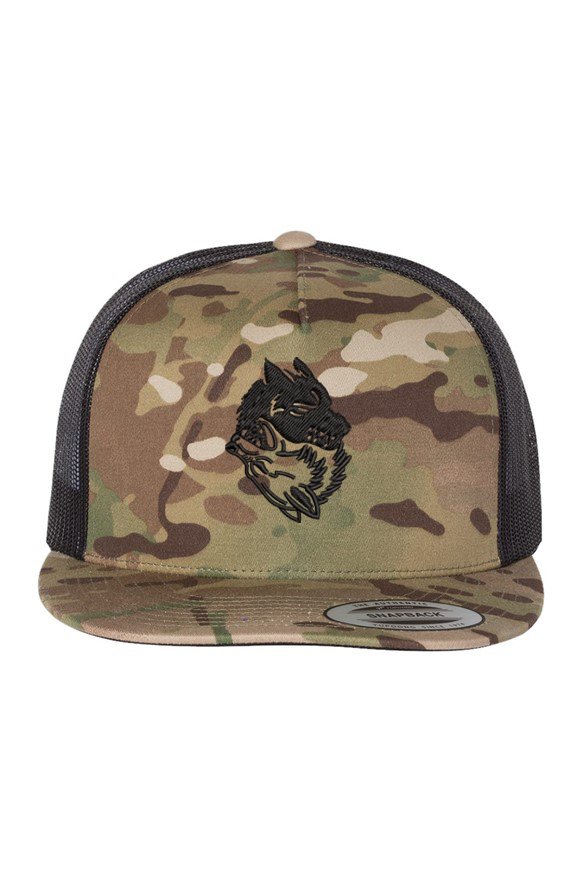Wolves - Multicam Green/ Black  Trucker Cap
