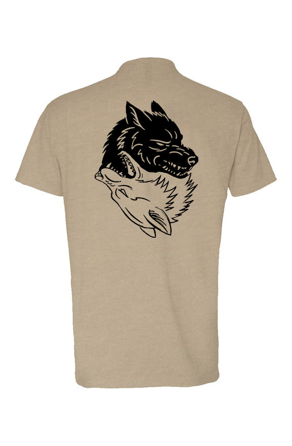 The Wolves // Heather Short Sleeve T shirt