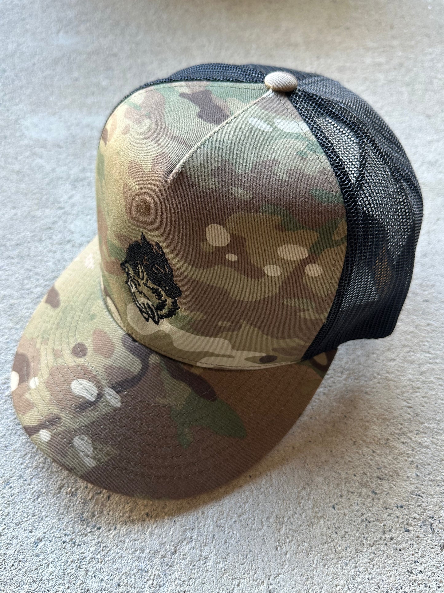 The Wolves // Multicam Green/ Black  Trucker Cap