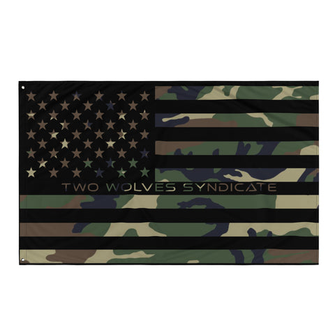 USA Battle Flag - M81 Woodland