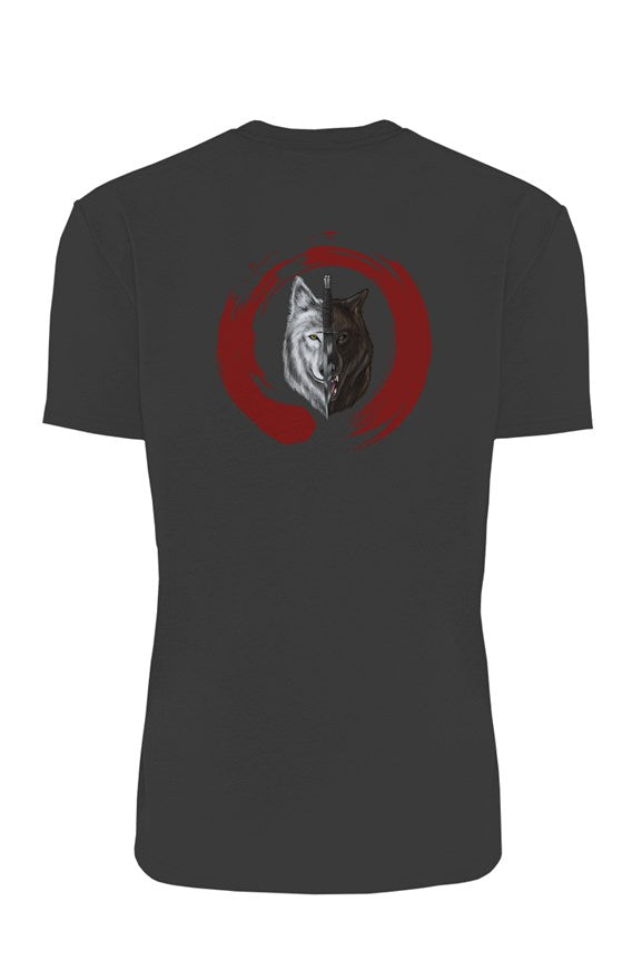 Eco Performance Tee - Two Wolves Logo V1
