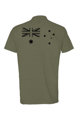 TWS - ANF Mil Green Heather T shirt