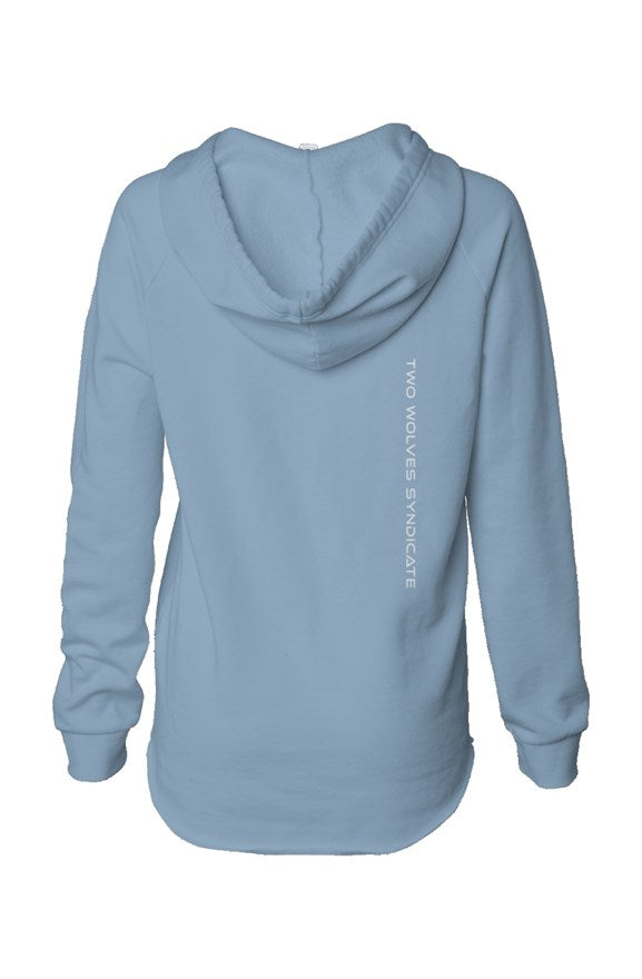 TWS Enso Womens Lightweight Wash Hooded Sweatshirt