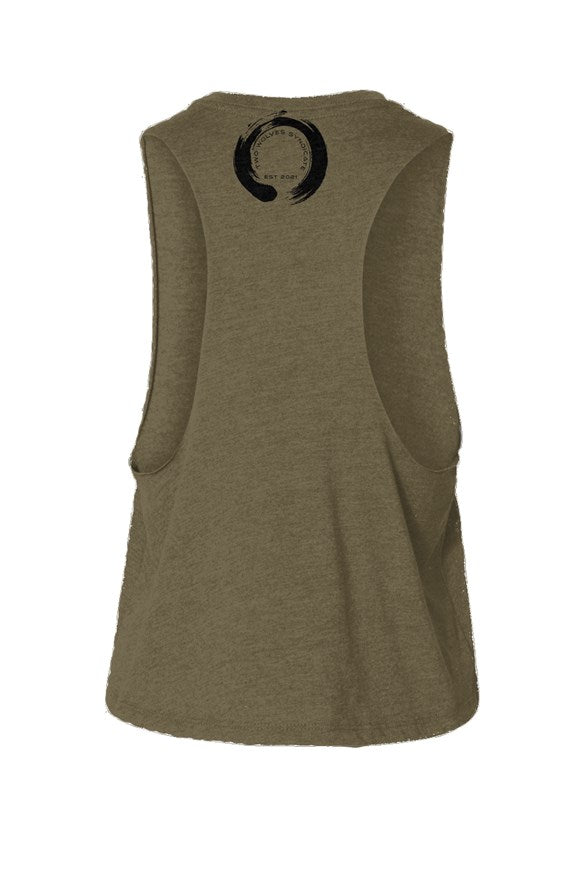 Women's Enso Racerback Cropped Tank