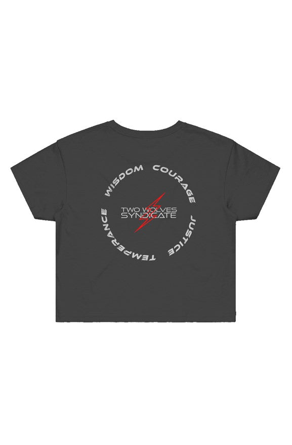 Stoic Virtues Street Crop Tee