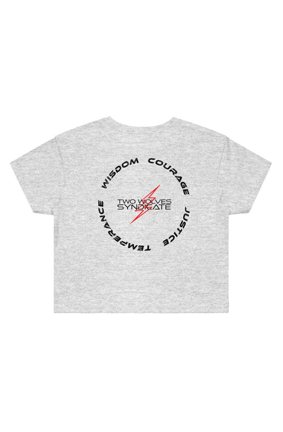 Stoic Virtues Street Crop Tee