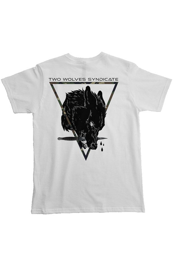 Wolf + Dagger - Woodland Heavyweight T Shirt