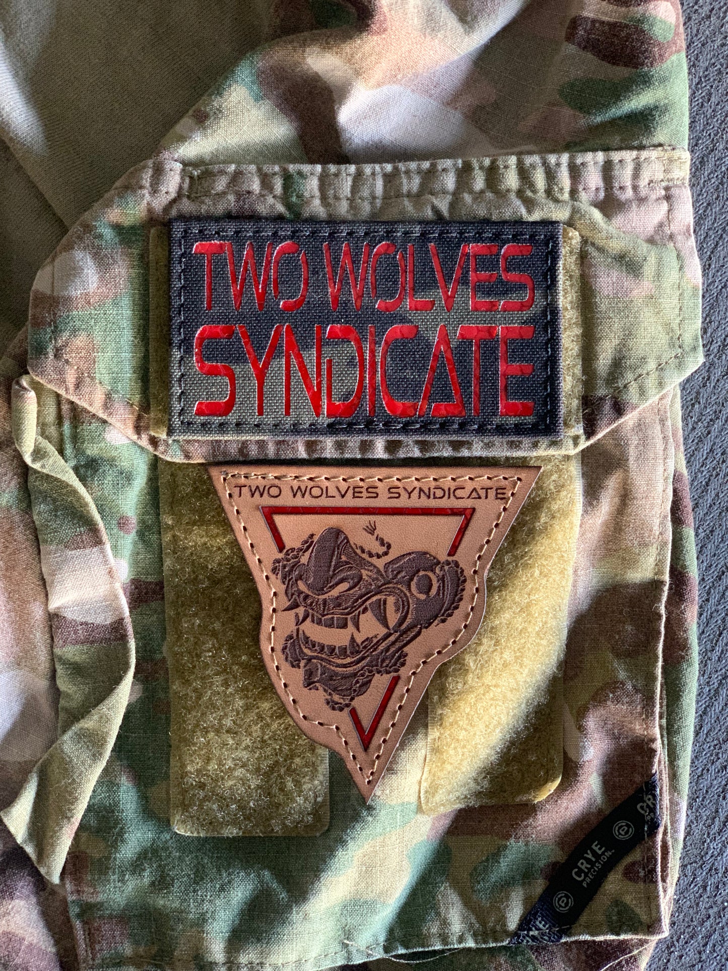 Oni Leather Patch