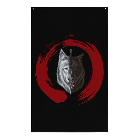 Two Wolves Syndicate Battle Flag