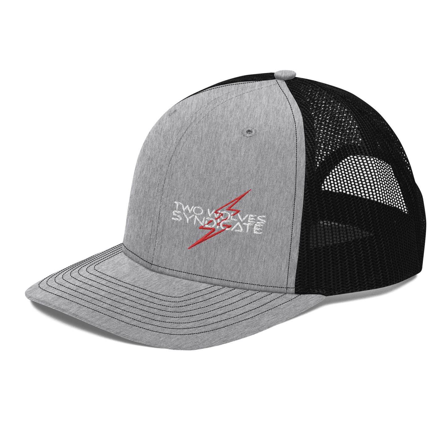 Two Wolves Synd. Bolt Logo - Trucker Cap